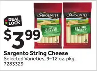 Stop&Shop Sargento String Cheese offer