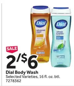 Stop&Shop Dial Body Wash offer