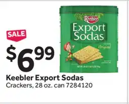 Stop&Shop Keebler Export Sodas Crackers offer