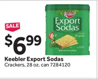 Stop&Shop Keebler Export Sodas Crackers offer