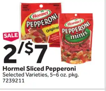 Stop&Shop Hormel Sliced Pepperoni offer