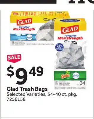 Stop&Shop Glad Trash Bags offer