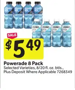 Stop&Shop Powerade Pack offer