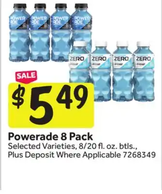 Stop&Shop Powerade Pack offer