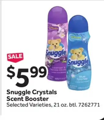 Stop&Shop Snuggle Crystals Scent Booster offer