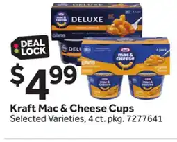Stop&Shop Kraft Mac & Cheese Cups offer