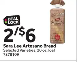 Stop&Shop Sara Lee Artesano Bread offer