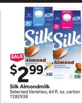 Stop&Shop Silk Almondmilk offer