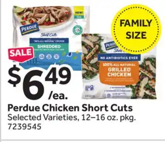 Stop&Shop Perdue Chicken Short Cuts offer