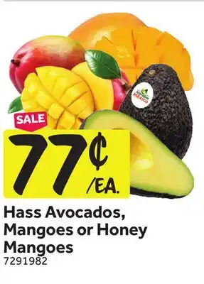Stop&Shop Hass Avocados, Mangoes or Honey Mangoes offer