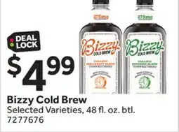 Stop&Shop Bizzy Cold Brew offer