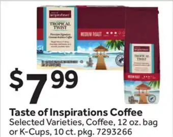 Stop&Shop Taste of Inspirations Coffee offer