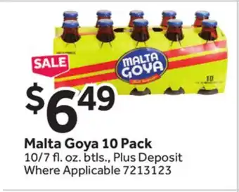 Stop&Shop Malta Goya 10 Pack offer