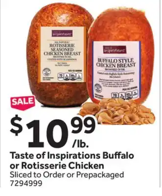 Stop&Shop Taste of Inspirations Buffalo or Rotisserie Chicken offer