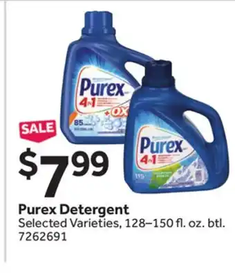 Stop&Shop Purex Detergent offer