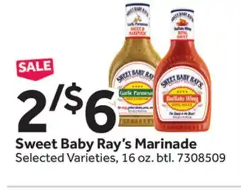 Stop&Shop Sweet Baby Ray's Marinade offer