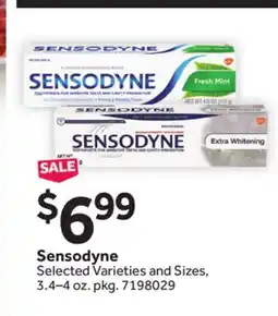 Stop&Shop Sensodyne offer