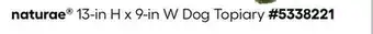 Lowe's 13-in H x 9-in W Dog Topiary offer