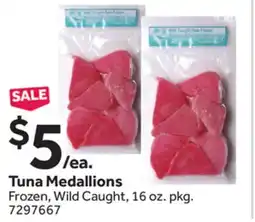 Stop&Shop Tuna Medallions offer