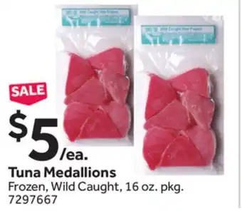 Stop&Shop Tuna Medallions offer