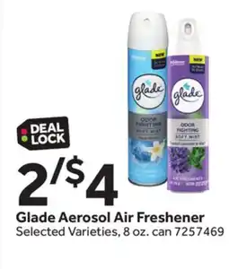 Stop&Shop Glade Aerosol Air Freshener offer
