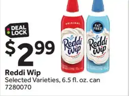 Stop&Shop Reddi Wip offer