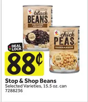 Stop&Shop Stop & Shop Beans offer
