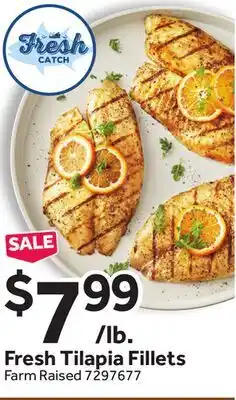 Stop&Shop Fresh Tilapia Fillets offer