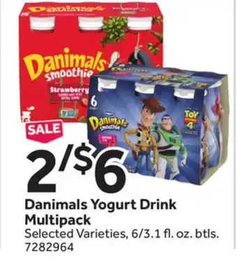 Stop&Shop Danimals Yogurt Drink Multipack offer