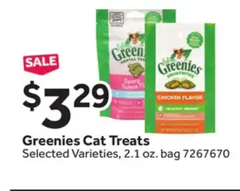 Stop&Shop Greenies Cat Treats offer