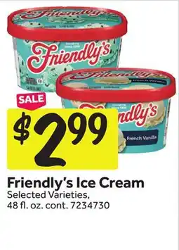 Stop&Shop Friendly's Ice Cream offer