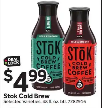 Stop&Shop Stok Cold Brew offer