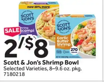 Stop&Shop Scott & Jon's Shrimp Bowl offer