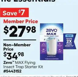 Lowe's MAX Flying Insect Trap Starter Kit offer