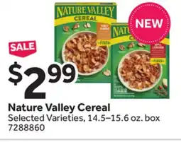 Stop&Shop Nature Valley Cereal offer