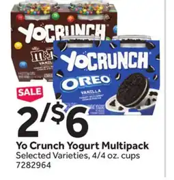 Stop&Shop Yo Crunch Yogurt Multipack offer