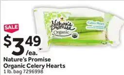 Stop&Shop Nature's Promise Organic Celery Hearts offer