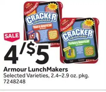 Stop&Shop Armour LunchMakers offer