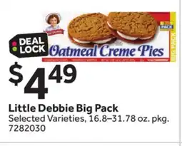 Stop&Shop Little Debbie Big Pack offer