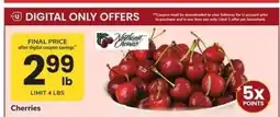 Safeway CHERRIES offer
