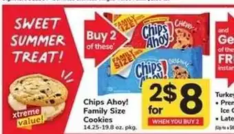 Safeway Chips Ahoy! Family Size Cookies offer