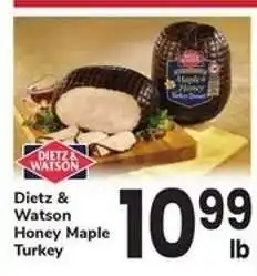 Safeway Dietz & Watson Honey Maple Turkey offer