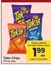 Safeway Takis Chips offer