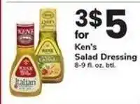 Safeway Ken's Salad Dressing offer