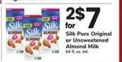 Safeway Silk Almond Milk offer