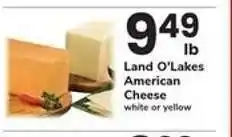Safeway Land O Lakes American Cheese offer