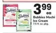 Safeway Bubbies Mochi Ice Cream offer