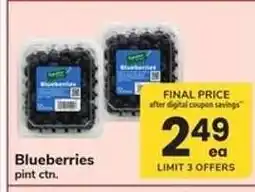 Safeway Blueberries offer
