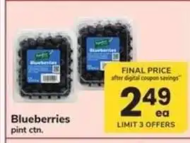 Safeway Blueberries offer