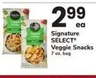 Safeway Signature SELECT Veggie Snacks offer